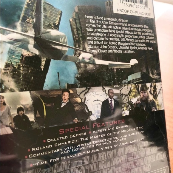 🎉 Host Pick 🎉 2012 Movie DVD PG-13 New in Plastic - Picture 3 of 6